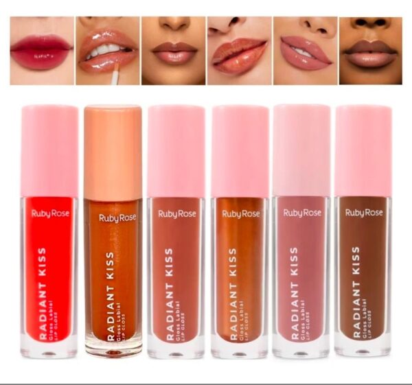 Gloss Labial Radiant Kisses - Ruby Rose