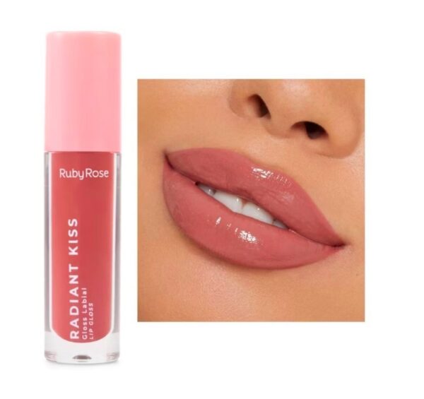 Gloss Labial Radiant Kisses - Ruby Rose - Imagem 5