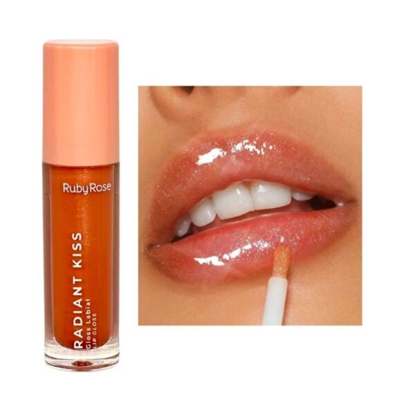 Gloss Labial Radiant Kisses - Ruby Rose - Imagem 8