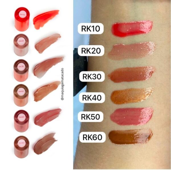 Gloss Labial Radiant Kisses - Ruby Rose - Imagem 2