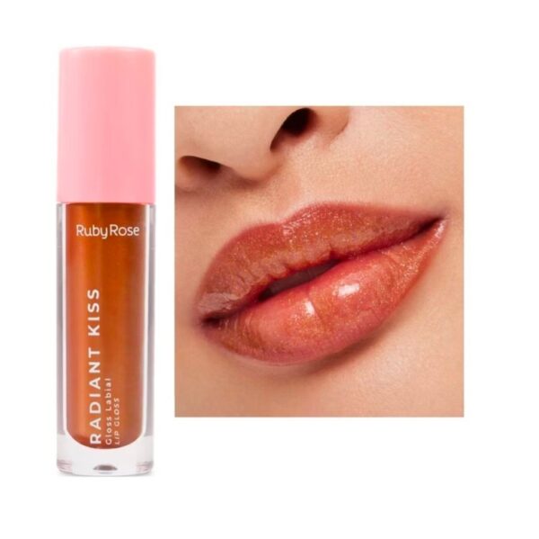 Gloss Labial Radiant Kisses - Ruby Rose - Imagem 7