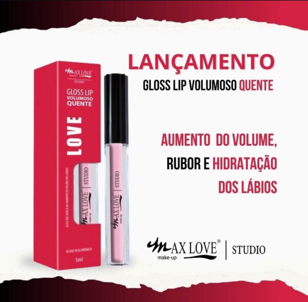 Gloss Volumoso Quente - Max Love - Imagem 2