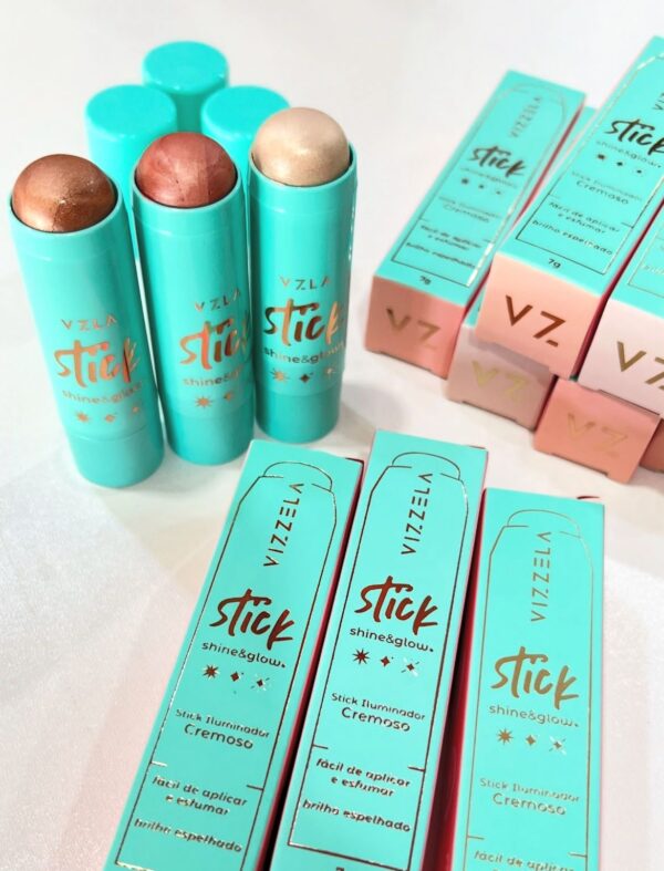 Iluminador Stick Vizzela Shine & Glow