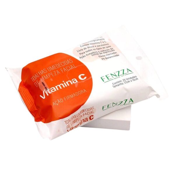 Lenço Umedecido Vitamina C Fenzza - Imagem 3