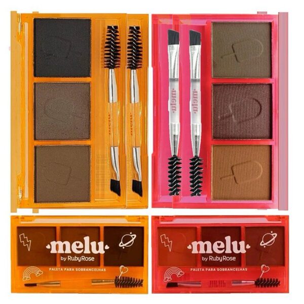Paleta De Sobrancelhas Melu - Ruby Rose - Imagem 3